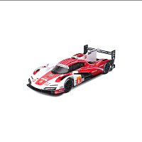 Bburago - RACE, Porsche 963 (2024), bílá-červená, 1:24