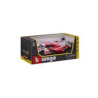 Bburago - RACE, Porsche 963 (2024), bílá-červená, 1:24