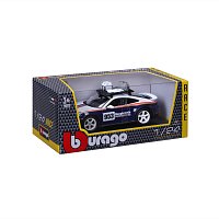 Bburago - RACE, Porsche 911 Dakar, bílá-modrá metalíza, 1:24