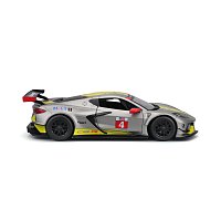 Bburago - RACE, 2020 Chevrolet Corvette C8.R, šedá metalíza, 1:24