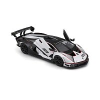Bburago - RACE, Lamborghini Essenza SCV12, bílá perleť-černá, 1:24