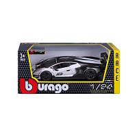 Bburago - RACE, Lamborghini Essenza SCV12, bílá perleť-černá, 1:24