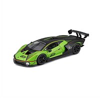 Bburago - RACE, Lamborghini Essenza SCV12, zelená metalíza-černá, 1:24