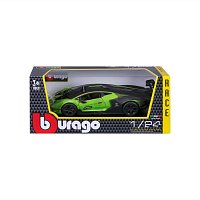 Bburago - RACE, Lamborghini Essenza SCV12, zelená metalíza-černá, 1:24
