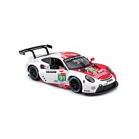 Bburago - RACE, Porsche 911 RSR, červená, 1:24