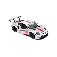 Bburago - RACE, Porsche 911 RSR, bílá, 1:24