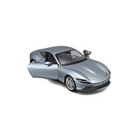 Bburago - RACE+PLAY, Ferrari Roma, šedá metalíza, 1:24