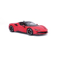 Bburago - RACE+PLAY, Ferrari SF90 Stradale, červená, 1:24