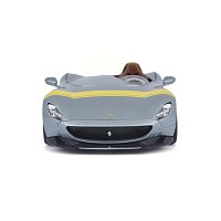 Bburago - RACE+PLAY, Ferrari Monza SP1, stříbrná, 1:24
