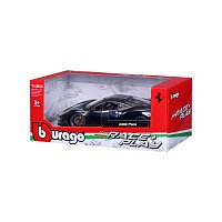 Bburago - RACE+PLAY, Ferrari 488 Pista, tmavě modrá, 1:24