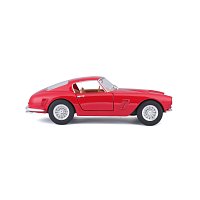 Bburago - RACE+PLAY, Ferrari 250 GT Berlinetta Passo Corto, červená, 1:24