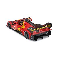 Bburago - RACING, Ferrari 499P - 24H Le Mans Champion 2024 v dekorativním boxu, 1:18