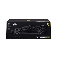 Bburago - RACING, Ferrari 499P - 24H Le Mans Champion 2024 v dekorativním boxu, 1:18