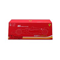 Bburago - FORMULA RACING, Ferrari SF-24 (2024) v dekorativním boxu, #16 Charles Leclerc, 1:18