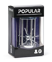 Hlavolam Ježek v kleci, kovový