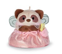 NICI plyš MyMochi Mýval Rakuma 8 cm s kúzelnou hviezdou a kostýmom víly v dar.balení