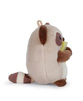 NICI plyš MyMochi Mýval Rakuma 8cm s kouzelnou hůlkou a vílím kostýmem, dárkové balení