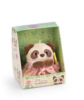 NICI plyš MyMochi Mýval Rakuma 8cm s kouzelnou hůlkou a vílím kostýmem, dárkové balení