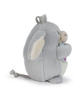 NICI plyš MyMochi Oslík Earl 8cm s kouzelným lektvarem a kostýmem čaroděje, dárkové balení