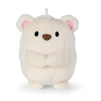 NICI plyš MyMochi Lední medvěd Snono 8cm s plamínkem a kostýmem draka, dárkové balení