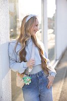 NICI plyš MyMochi Lední medvěd Snono 8cm s plamínkem a kostýmem draka, dárkové balení