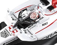 Bburago – RACE Formula F1 Oracle Red Bull Racing RB21 (2025) s helmou, #1 Max Verstappen, 1:18