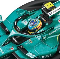 Bburago - RACE F1 v dekorativním boxu, Aston Martin AMR25 (2025), #14 Fernando Alonso, 1:24