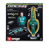 Bburago - RACING MODEL KIT, Formule Aston Martin AMR25 (2025), #14 Fernando Alonso, 1:24