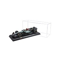 Bburago - RACE F1 v dekorativním boxu, Mercedes-AMG Petronas W15 (2024), #44 Lewis Hamilton, 1:24