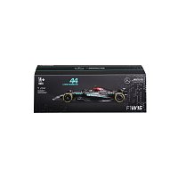 Bburago - RACE F1 v dekorativním boxu, Mercedes-AMG Petronas W15 (2024), #44 Lewis Hamilton, 1:24