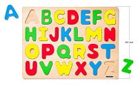 Puzzle na desce ´´Abeceda´´