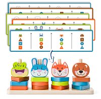 Navlékací tvary - Lesní zvířata