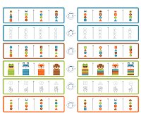 Navlékací tvary - Lesní zvířata