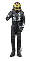 Bburago - RACE F1 s figurkou jezdce, Mercedes-AMG Petronas W15 (2024), #44 Lewis Hamilton, 1:24