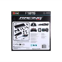 Bburago - RACING MODEL KIT, Formule Mercedes-AMG Petronas W15 (2024), #44 Lewis Hamilton, 1:24