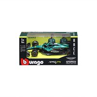 Bburago - RACE Formula F1, Aston Martin AMR25 (2025), #18 Lance Stroll, 1:43