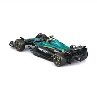 Bburago - RACE F1 v dekorativním boxu, Aston Martin AMR25 (2025), #14 Fernando Alonso, 1:43