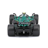 Bburago - RACE F1 v dekorativním boxu, Aston Martin AMR25 (2025), #14 Fernando Alonso, 1:43