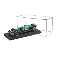 Bburago - RACE F1 v dekorativním boxu, Aston Martin AMR25 (2025), #14 Fernando Alonso, 1:43
