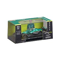 Bburago - RACE F1 v dekorativním boxu, Aston Martin AMR25 (2025), #14 Fernando Alonso, 1:43