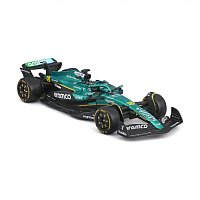 Bburago - RACE F1 v dekorativním boxu, Aston Martin AMR25 (2025), #18 Lance Stroll, 1:43