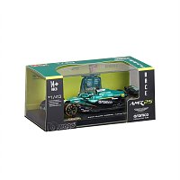 Bburago - RACE F1 v dekorativním boxu, Aston Martin AMR25 (2025), #18 Lance Stroll, 1:43