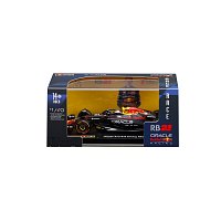 Bburago - RACE F1 v dekorativním boxu, Oracle Red Bull Racing RB21 (2025), #1 Max Verstappen, 1:43