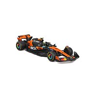 Bburago - RACE F1 v dekorativním boxu, McLaren F1 MCL39 (2025) #4 Lando Norris, 1:43