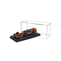 Bburago - RACE F1 v dekorativním boxu, McLaren F1 MCL39 (2025) #4 Lando Norris, 1:43