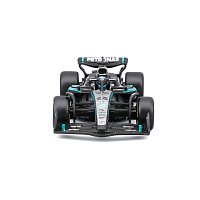 Bburago - RACE F1 v dekorativním boxu, Mercedes-AMG Petronas W16 (2025), #63 George Russell, 1:43