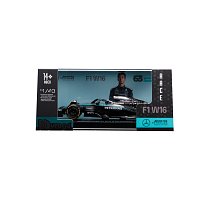 Bburago - RACE F1 v dekorativním boxu, Mercedes-AMG Petronas W16 (2025), #63 George Russell, 1:43
