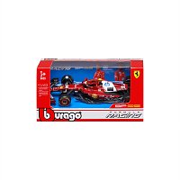 Bburago - RACE Formula F1, Ferrari SF-25 (2025), #44 Lewis Hamilton, 1:43