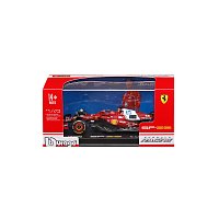Bburago - RACE F1 v dekorativním boxu, Ferrari SF-25 (2025), #16 Charles Leclerc, 1:43
