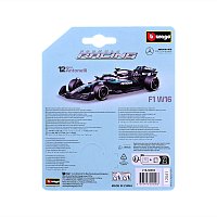 Bburago – FORMULA RACING Mercedes-AMG Petronas W16 (2025), #12 Kimi Antonelli, blistr, 1:64